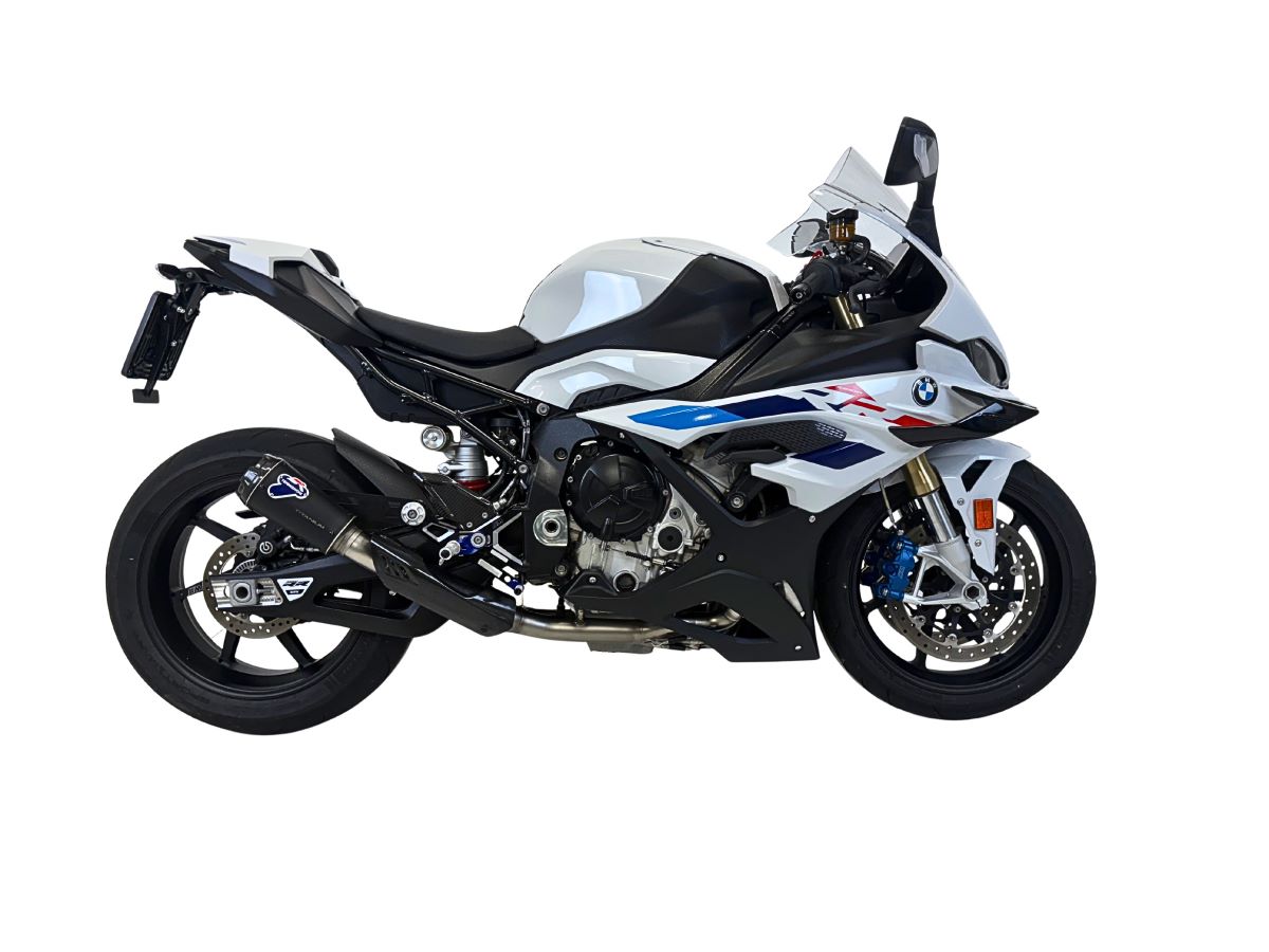 Scarico Completo Termignoni Racing in Acciaio Inox con Terminale Nero GP2R in Titanio per BMW S 1000 RR 2019-2025