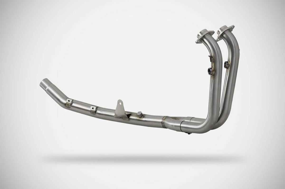 Decatalizzatore Zard Acciaio Inox Racing per CF MOTO 450 MT 2024-2025