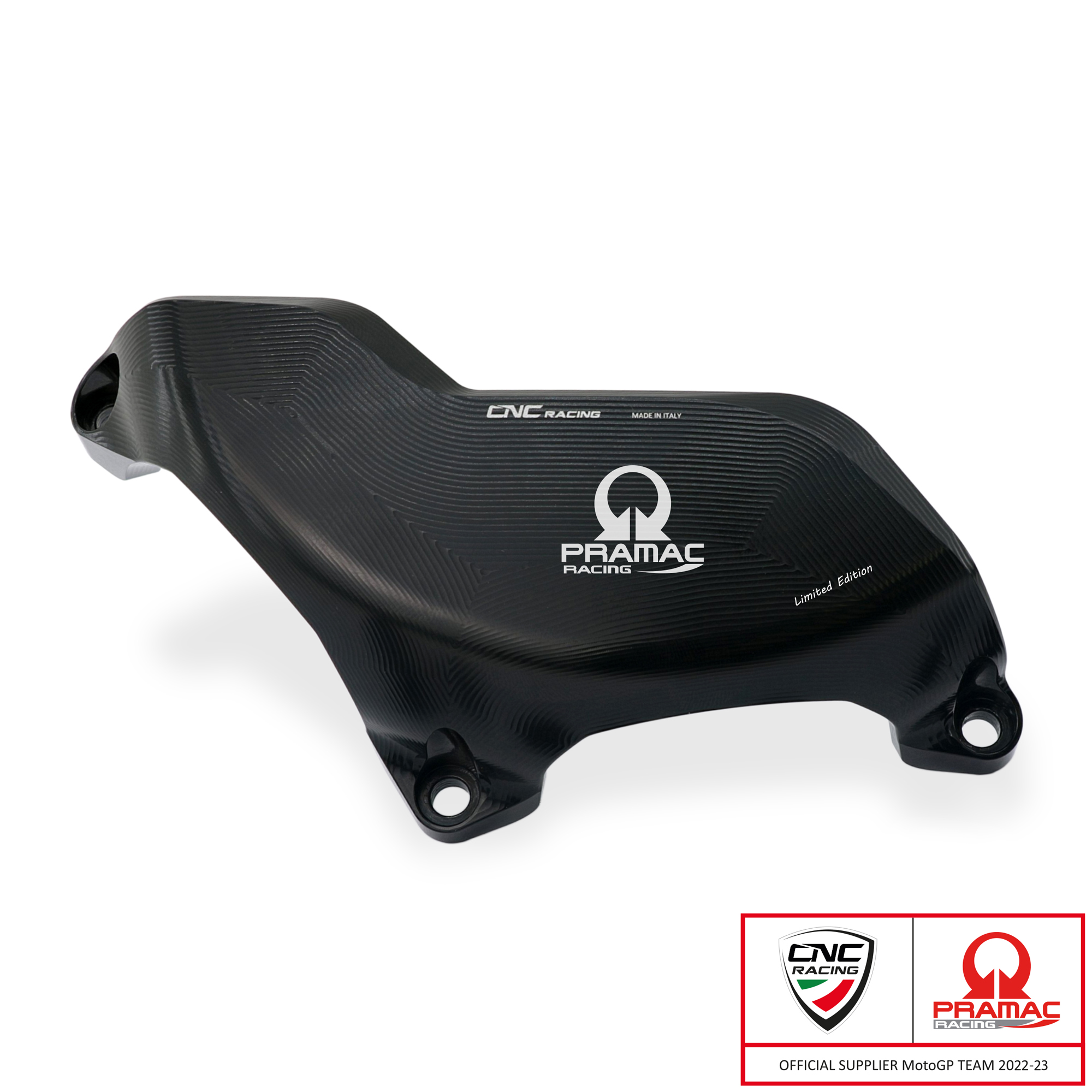Protezione carter frizione CNC Racing Pramac Racing Limited Edition per DUCATI STREETFIGHTER V2 2022-2024