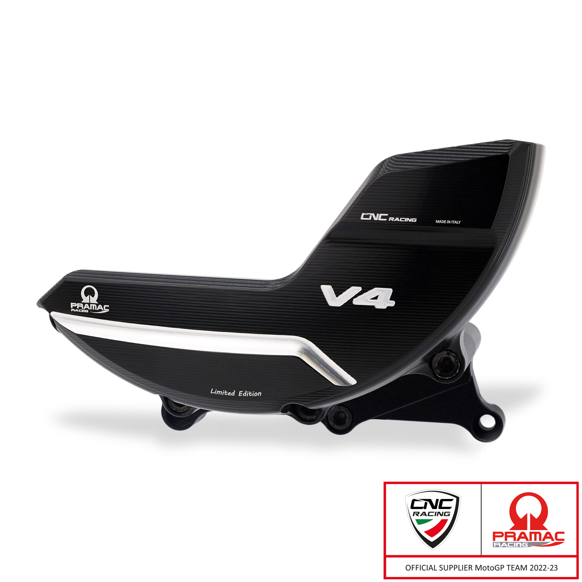 Protezione carter frizione CNC Racing Pramac Racing Limited Edition per DUCATI STREETFIGHTER V4 /S 2020-2022