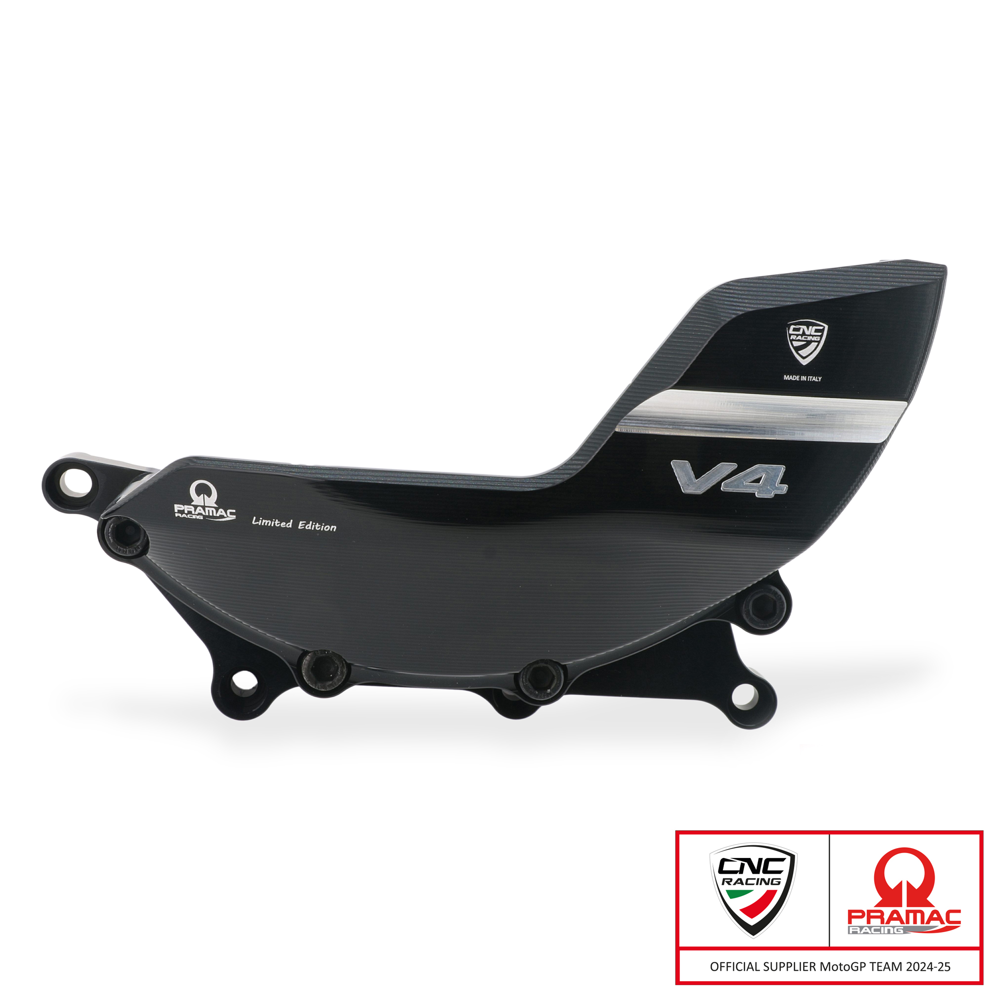 Protezione carter frizione CNC Racing Pramac Racing Limited Edition per DUCATI DIAVEL V4 2022-2025