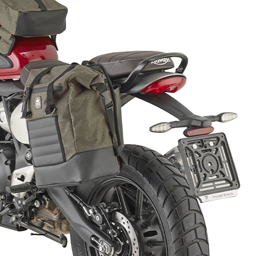 Telaietti specifici Kappa per una borsa laterale per TRIUMPH SPEED 400 2024-2025