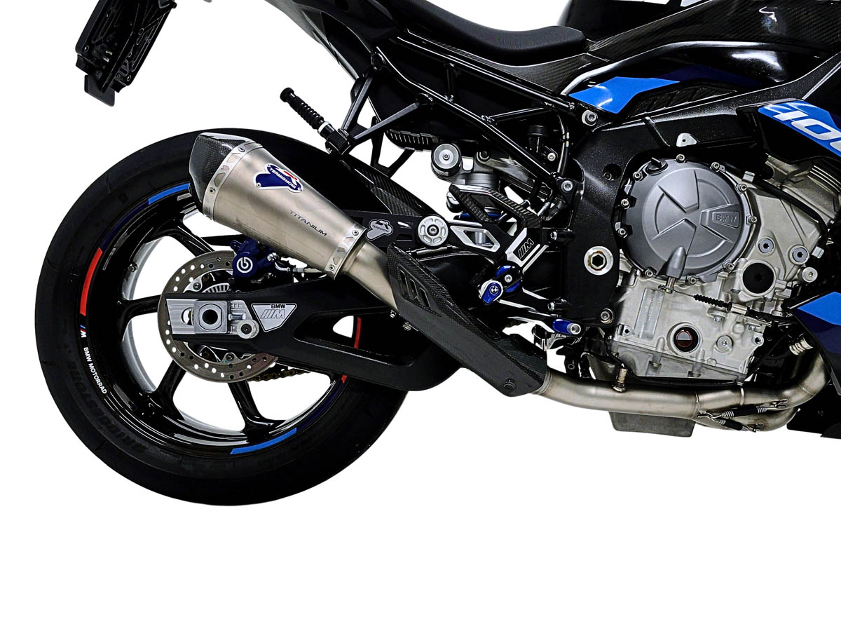 Scarico Completo Termignoni Racing in Acciaio Inox con Terminale Relevance Conico in Titanio per BMW S 1000 R 2021-2025
