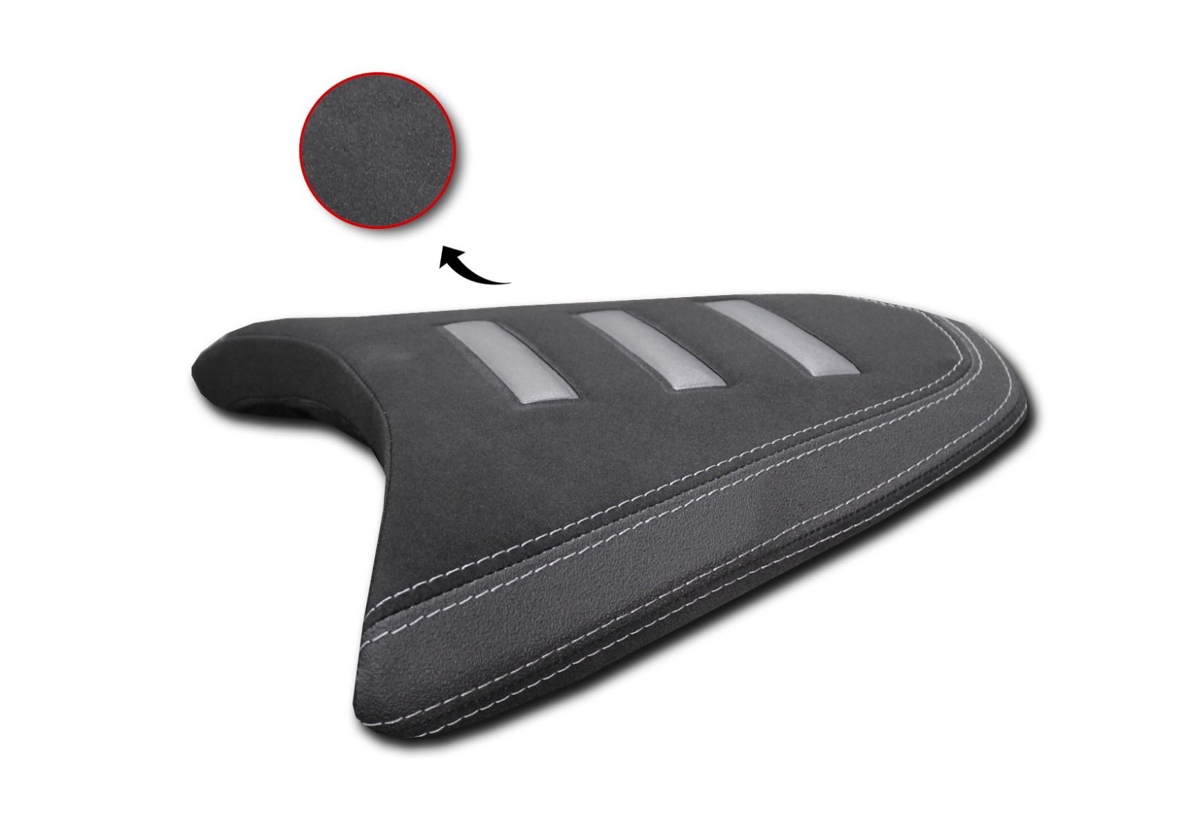 Sella passeggero Rally Nera Isotta per BMW R 1300 GS 2023-2025