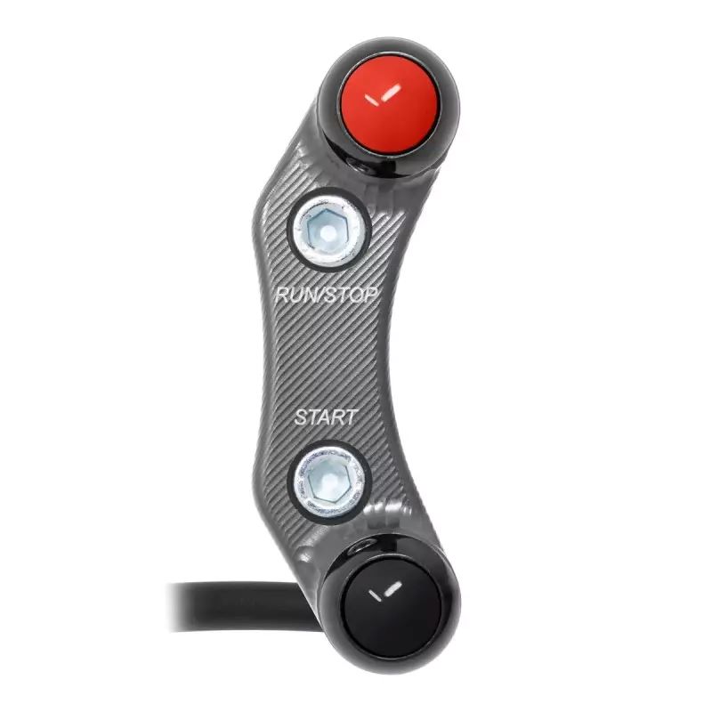 Pulsantiera Jetprime destra stradale Titanio per HUSQVARNA NORDEN 901 2022-2024