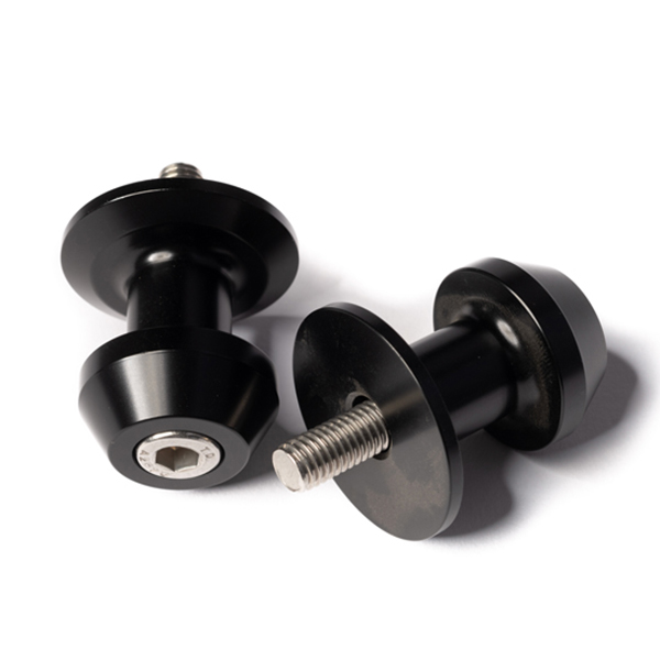 Coppia Supporti Cavalletto Posteriore Topline 10mm Colore Nero
