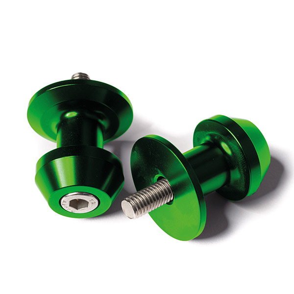 Coppia Supporti Cavalletto Posteriore Topline 8mm Colore Verde