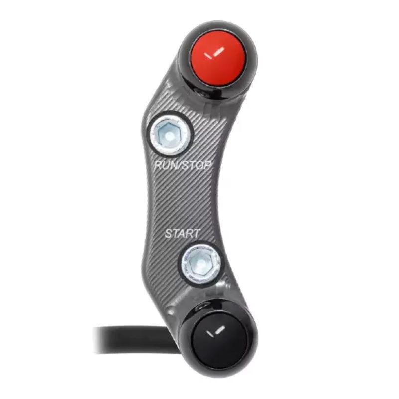 Pulsantiera Jetprime destra stradale Titanio per pompa Brembo per HUSQVARNA NORDEN 901 2022-2024