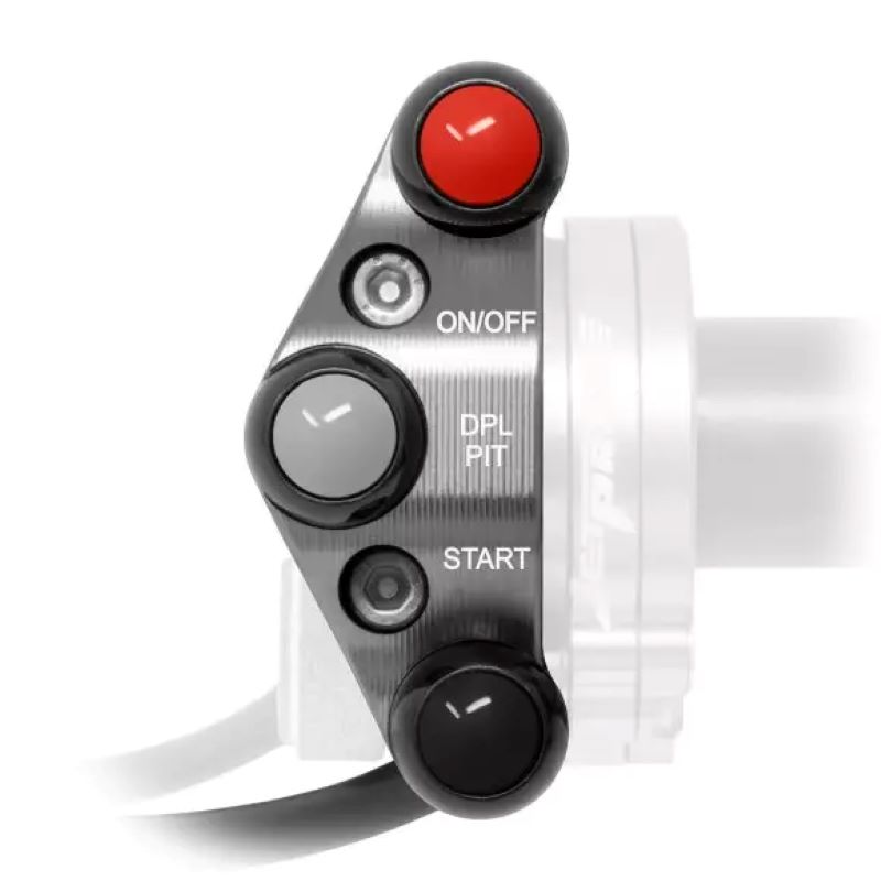 Pulsantiera aggiuntiva Jetprime per comando gas rapido Jetprime per DIAVEL PANIGALE V4 /S 2025