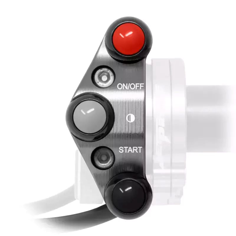 Pulsantiera aggiuntiva Jetprime per comando gas rapido Jetprime per APRILIA RS 457 2024-2025