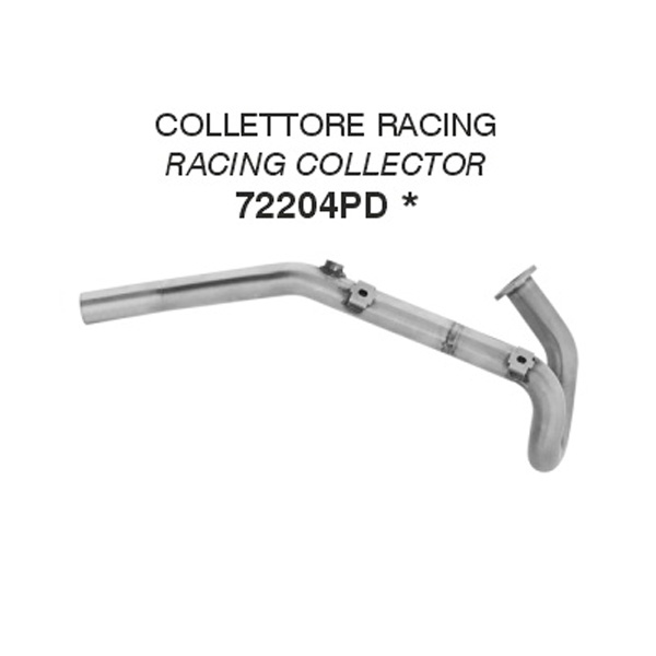 Collettori racing Arrow in Acciaio per FANTIC XEF/XMF 125 2025-2026