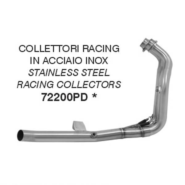 Collettori racing Arrow in Acciaio per YAMAHA TENERE' 700 2025-2026