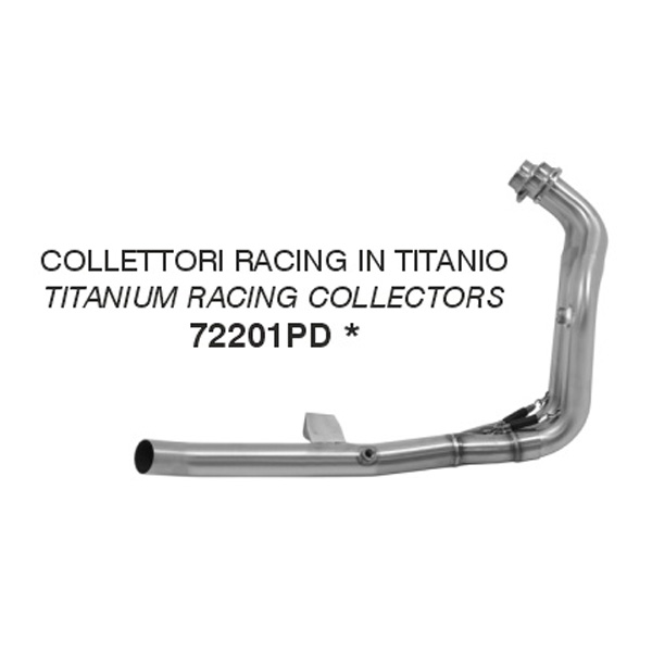 Collettori racing Arrow in Titanio per YAMAHA TENERE' 700 2025-2026