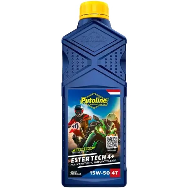 Olio 4 tempi ESTER TECH 4+ 15W-50 Putoline