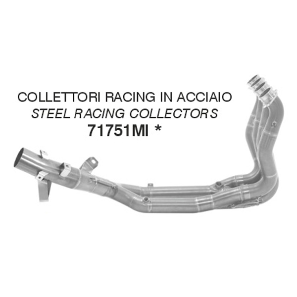 Collettori racing Arrow in Acciaio per BMW S 1000 XR 2024-2026
