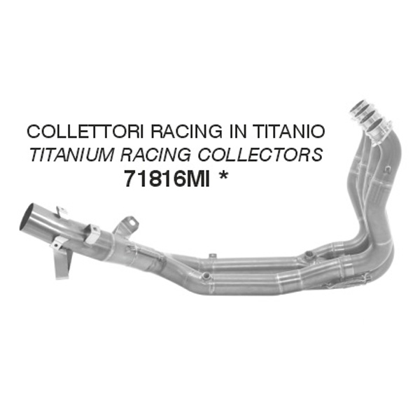 Collettori racing Arrow in Titanio per BMW S 1000 XR 2024-2026
