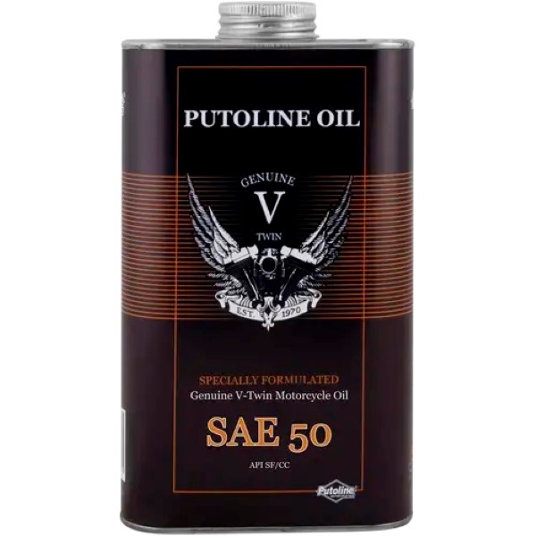 Olio 4 tempi Genuine V-Twin SAE 50 Putoline