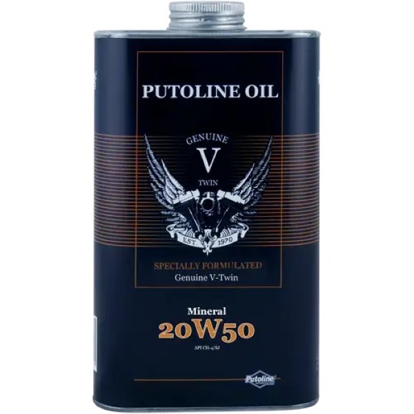 Olio 4 tempi Genuine V-Twin Mineral 20W-50 Putoline