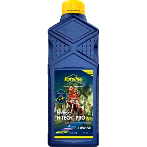Olio 4 tempi N-TECH Pro R+ Off-Road 10W-50 Putoline