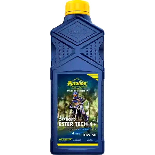 Olio 4 tempi ESTER TECH Off-Road 4+ 10W-50 Putoline