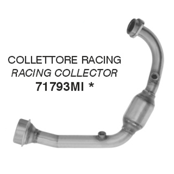 Collettori racing Arrow in Acciaio per KTM 125 ENDURO R 2025-2026