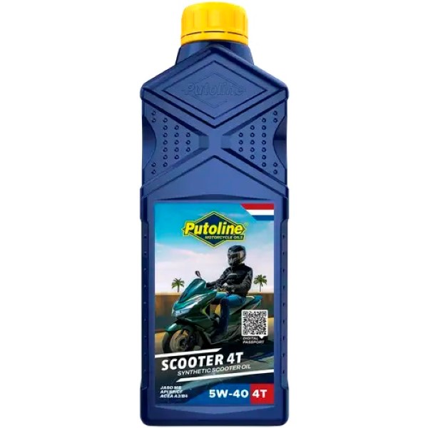 Olio 4 tempi Scooter 4T 5W-40 Putoline