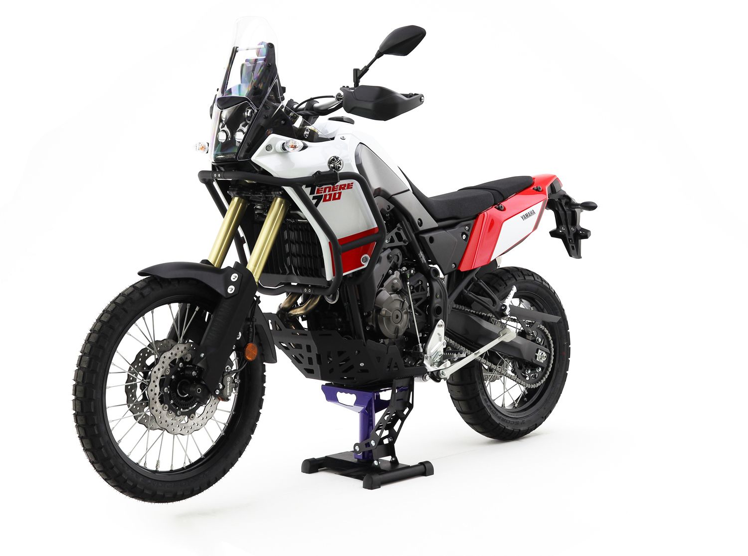 Crash bar in alluminio Nero Isotta per YAMAHA TENERE' 700 2020-2024