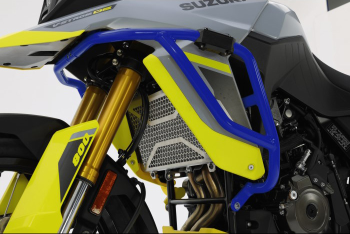Crash bar in alluminio Blu Isotta per SUZUKI V-STROM 800 DE 2023-2024