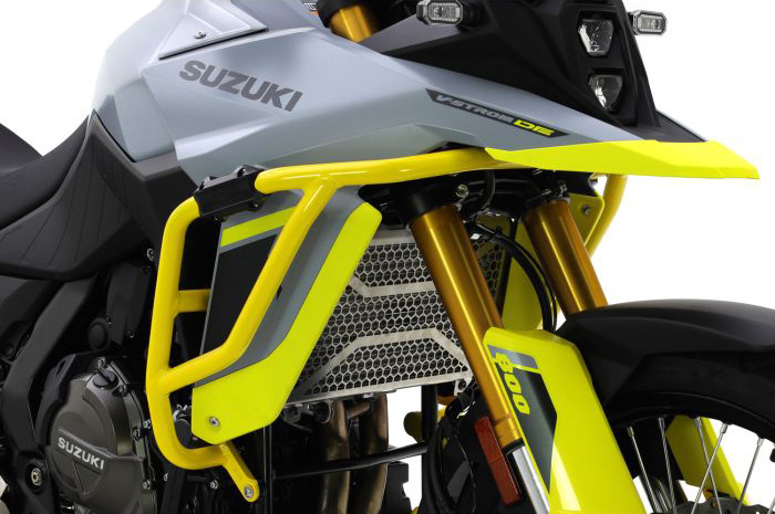 Crash bar in alluminio Giallo Isotta per SUZUKI V-STROM 800 DE 2023-2024