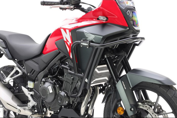 Crash bar in alluminio Nero Isotta per HONDA NX 500 2024-2025