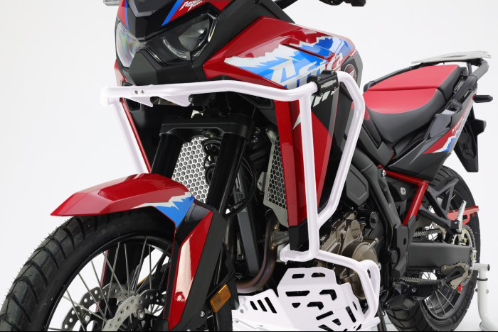 Crash bar in alluminio Bianco Isotta per HONDA CRF 1100 L AFRICA TWIN DCT 2024-2025