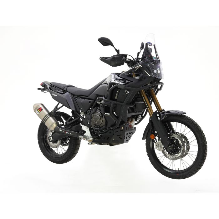 Crash bar superiore in alluminio Nero Isotta per YAMAHA TENERE' 700 WORLD RAID 2022-2024