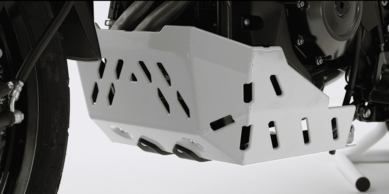 Protezione motore alluminio Grigio lucido Isotta per SUZUKI V-STROM 800 DE 2023-2024
