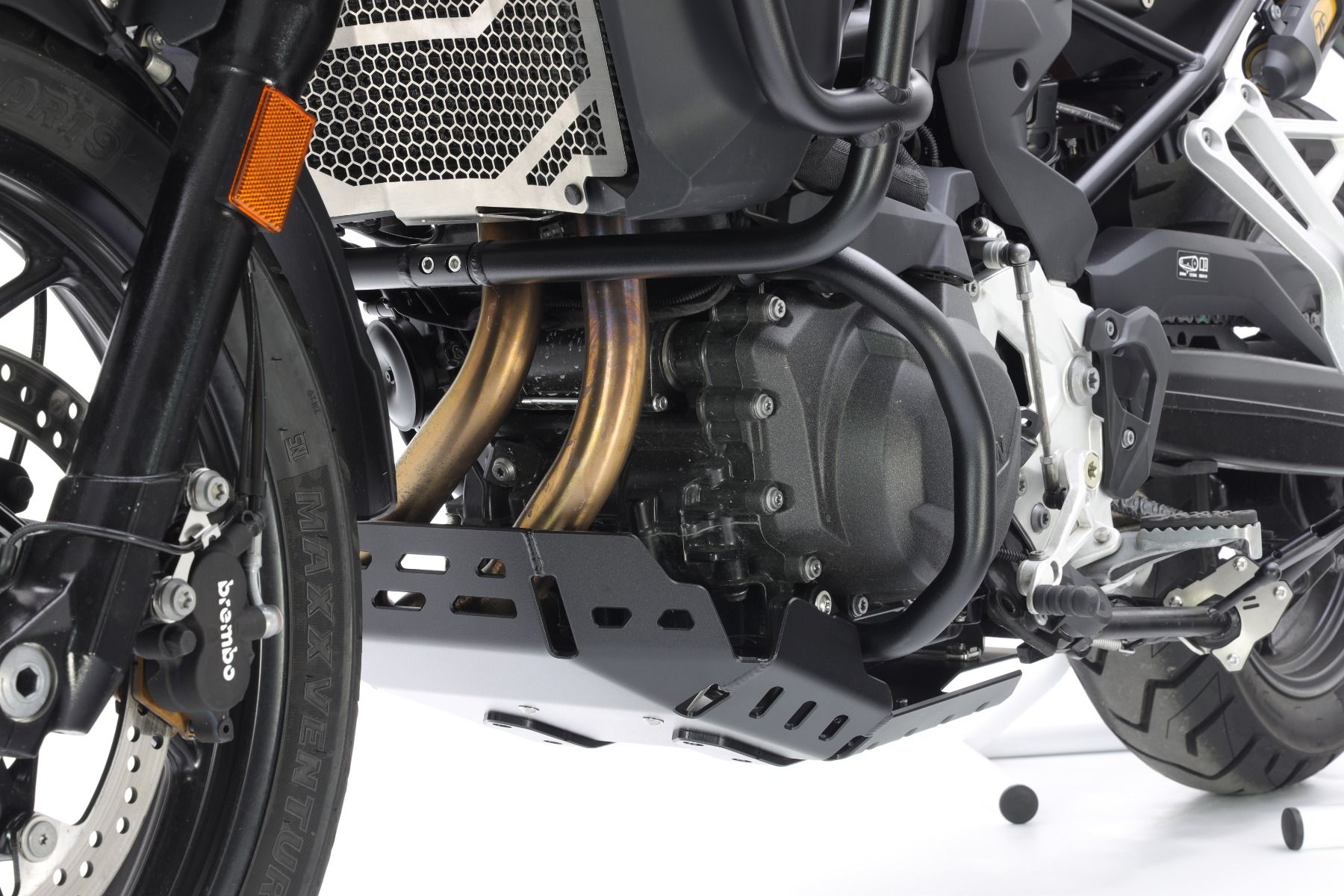 Protezione motore alluminio Nero Isotta per BMW F 800 GS 2024-2025