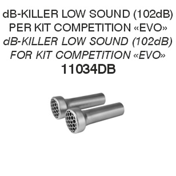 DB killer Arrow low sound per kit Competition Evo per DUCATI PANIGALE V4 /S 2025-2026
