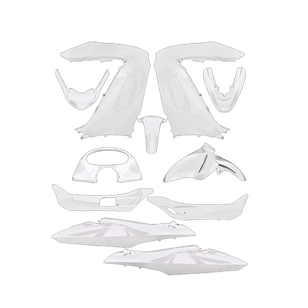 Kit carene stampate ad iniezione Bianche per HONDA PCX 125 2011-2013