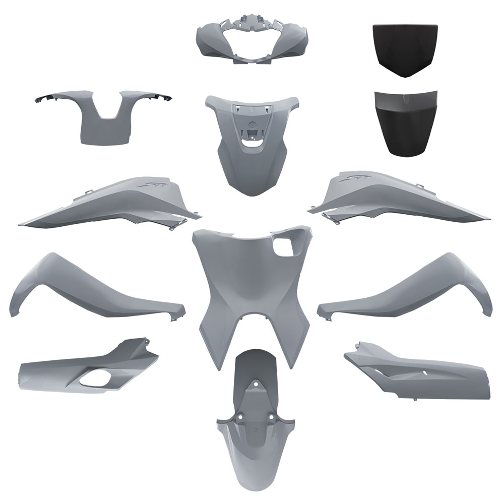 Kit carene stampate ad iniezione Grigie per HONDA SH 125 2017-2019