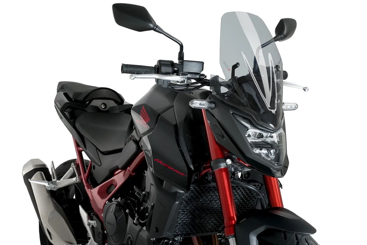 Cupolino Puig New Generation Touring Fumo Chiaro per HONDA CB 750 HORNET 2023-2024