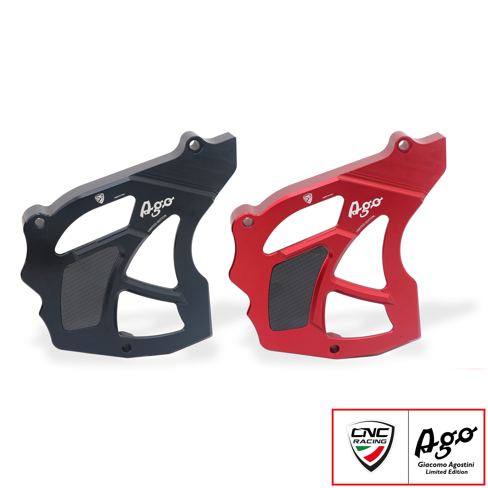 Copri pignone CNC Racing Giacomo Agostini Limited Edition per MV AGUSTA F3 675 2012-2019