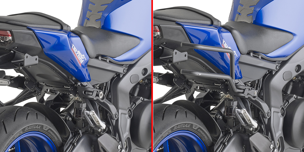 Telaietti Kappa REMOVE-X a sgancio rapido per YAMAHA MT-09 2024-2026