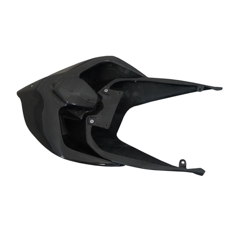 Codone monoposto racing con piattello sottosella rinforzato in carbonio Motocarbons per DUCATI PANIGALE V4 /S 2018-2024