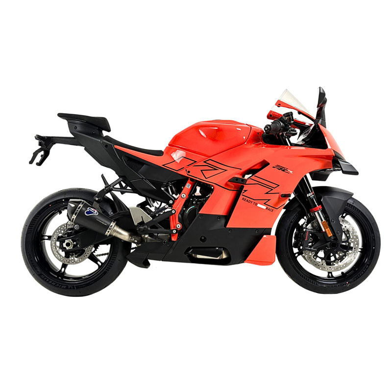 Kit Silenziatore Racing Termignoni Relevance in Titanio Nero con Tronchetto per KTM RC 990 2026