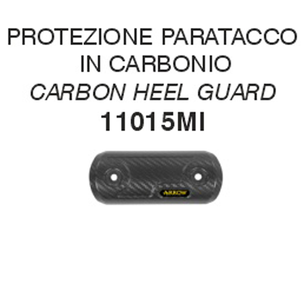 Protezione paracalore in carbonio Arrow per KAWASAKI KLE 500 2026