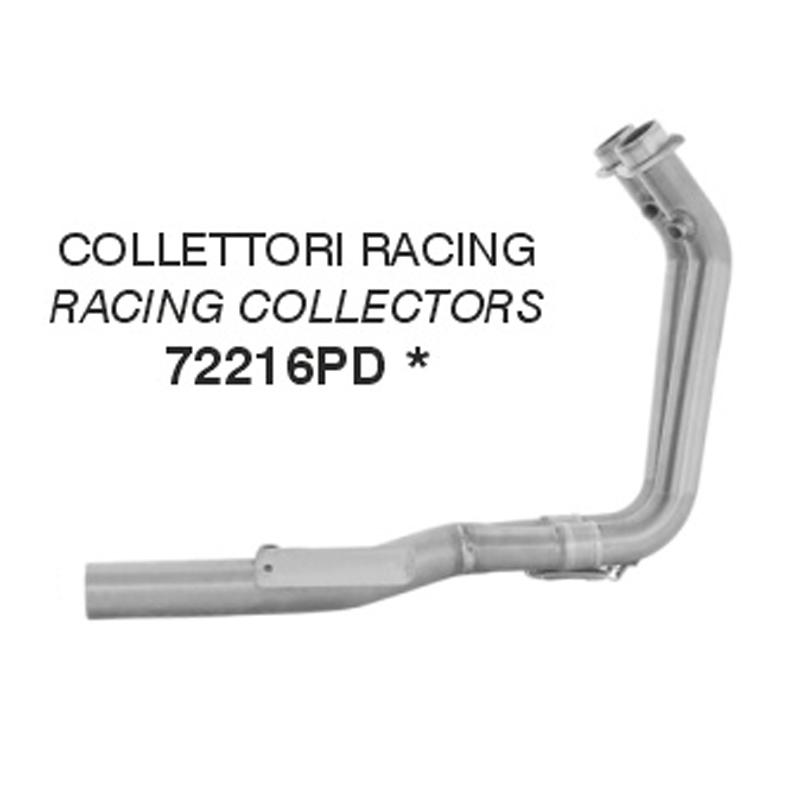 Collettori racing Arrow in Acciaio per MORBIDELLI T 502 X 2026