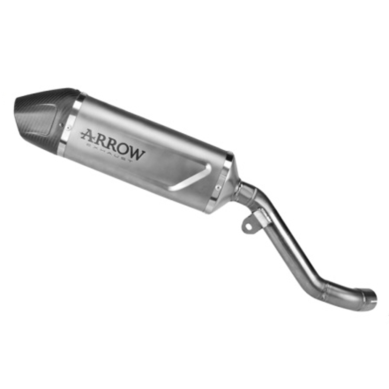 Terminale racing Arrow Indy-Race Evo Titanio fondello carbonio per KAWASAKI KLE 500 2026
