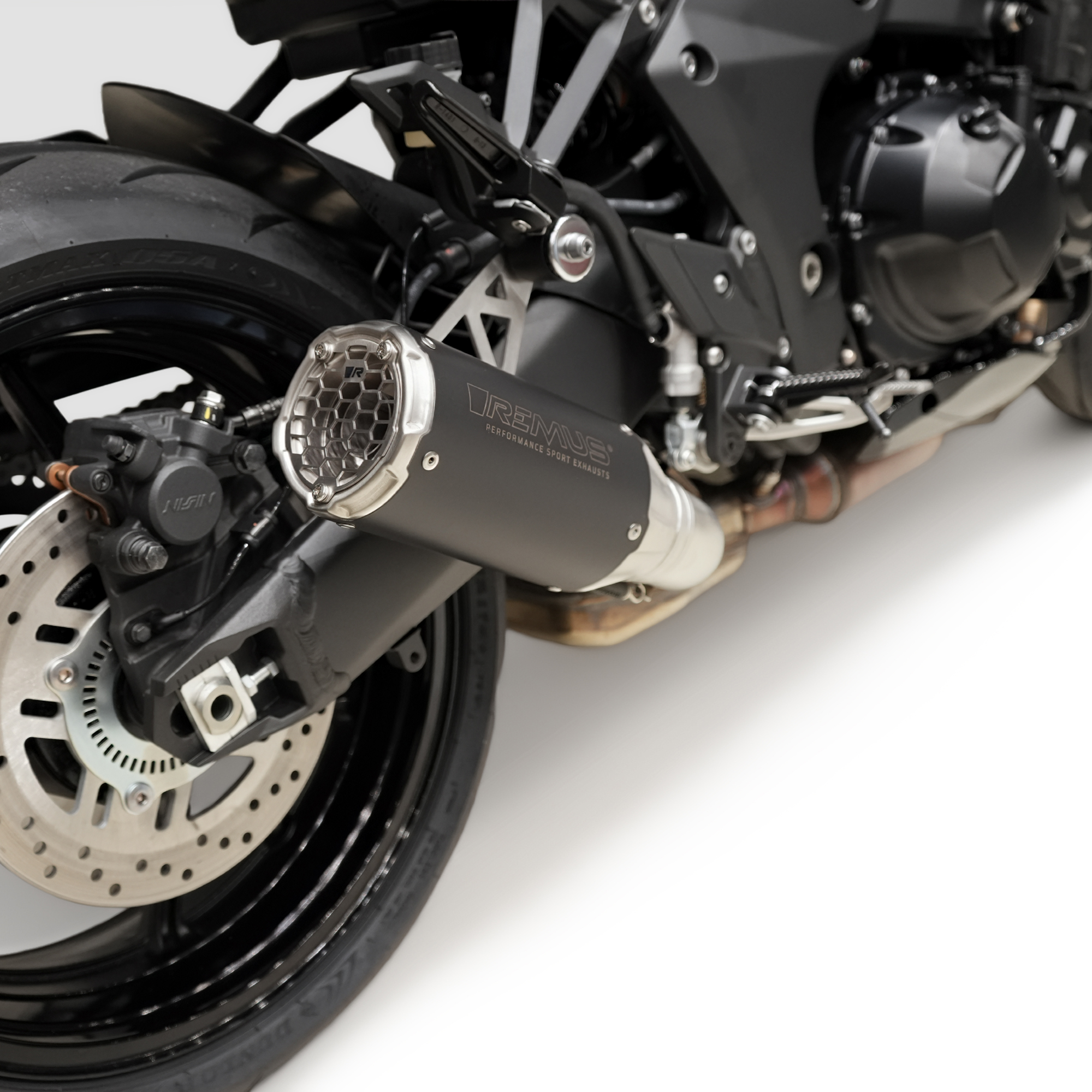 Silenziatore Remus BoostR omologato per KAWASAKI Z 1100 2025-2026