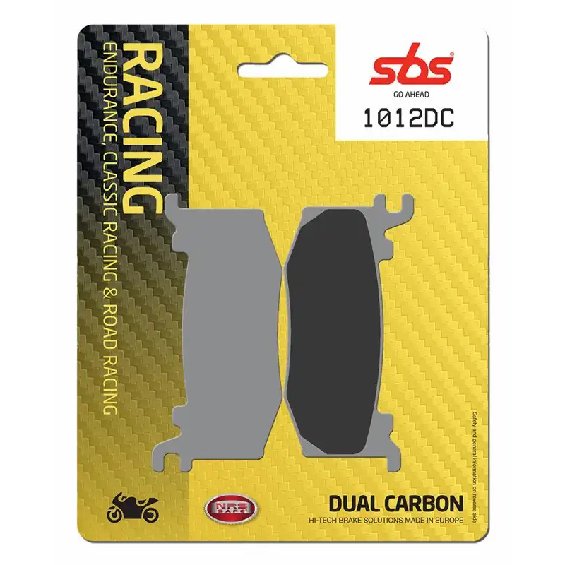Set pastiglie freno anteriori SBS serie DC per APRILIA RSV4 1100 /FACTORY 2025-2026