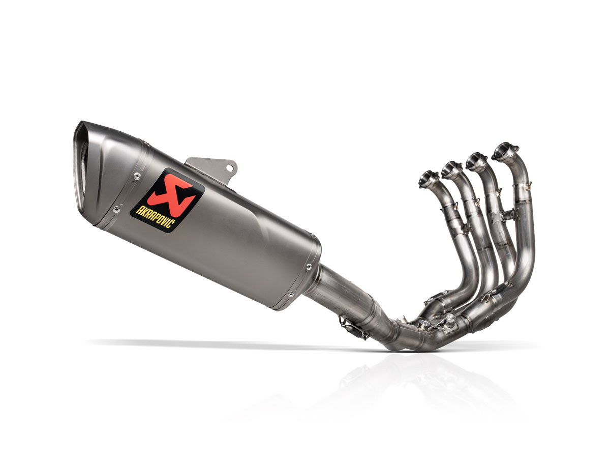 Scarico completo Akrapovic racing full titanium con silenziatore Titanio per BMW S 1000 RR 2019-2026