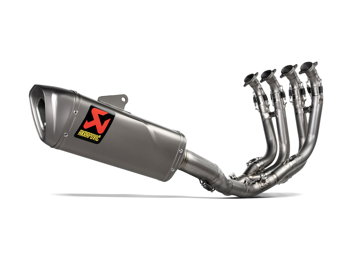 Scarico completo Akrapovic racing full titanium con silenziatore Titanio per BMW M 1000 RR 2025-2026