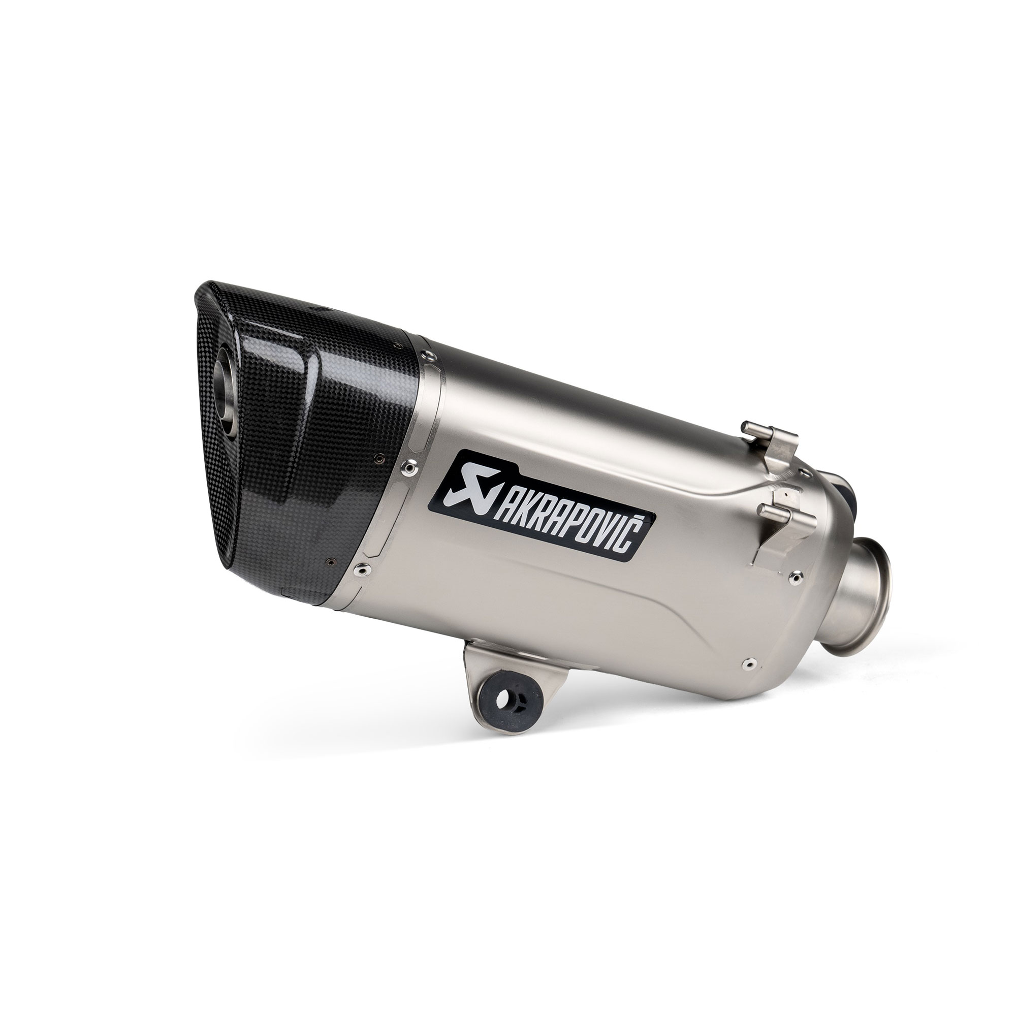 Silenziatore omologato Akrapovic Titanio con fondello in carbonio per BMW C 400 GT 2025-2026